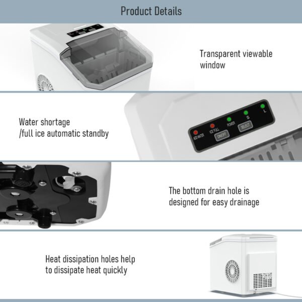 Machine à Glaçons Automatique Rapide